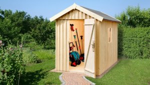 Dřevěný zahradní domek 348