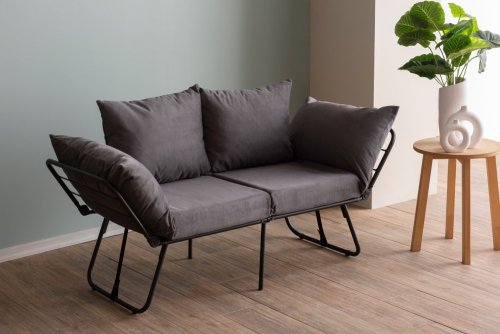 Dvojmiestna rozkladacia pohovka Viper 2-Seater - Grey