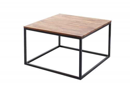 Konferenční stolek GAIA Dekorhome - ROZMĚR: 70x70 cm