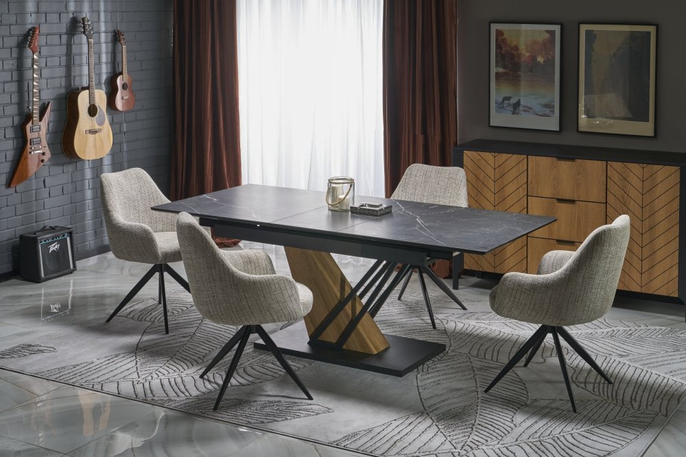 Rozkladací jedálenský stôl VOLANT Halmar