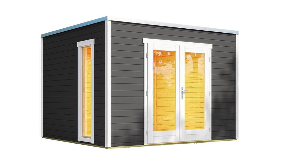 Luxusný drevený záhradný domček P 285 (3x3m) Weka