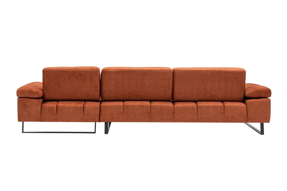 Rohová sedací souprava Mustang Small Right - Orange (obrázek 8)