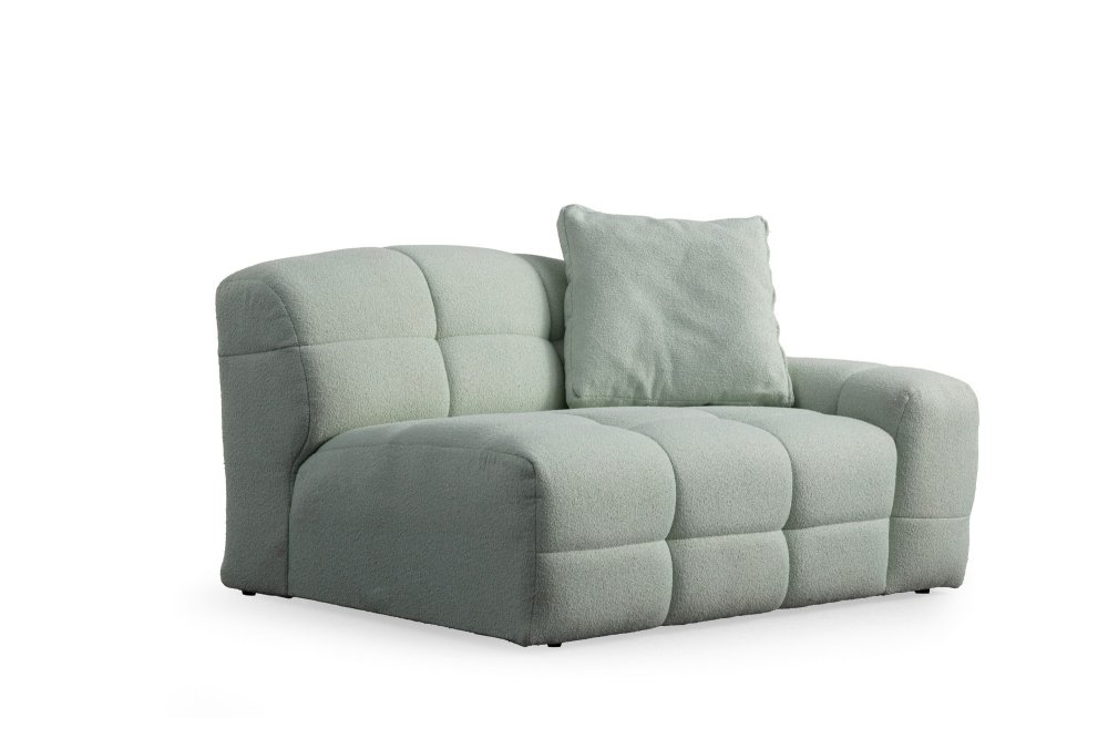 Trojmístná pohovka Pescara Lounge (L2-2R) - Pale Green (obrázek 5)