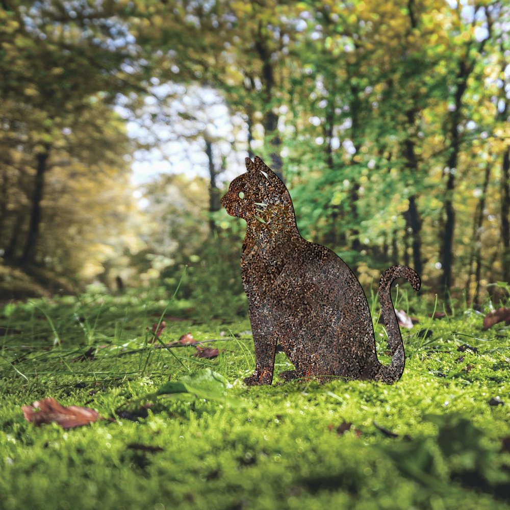 Záhradná dekorácia Cat -A 02