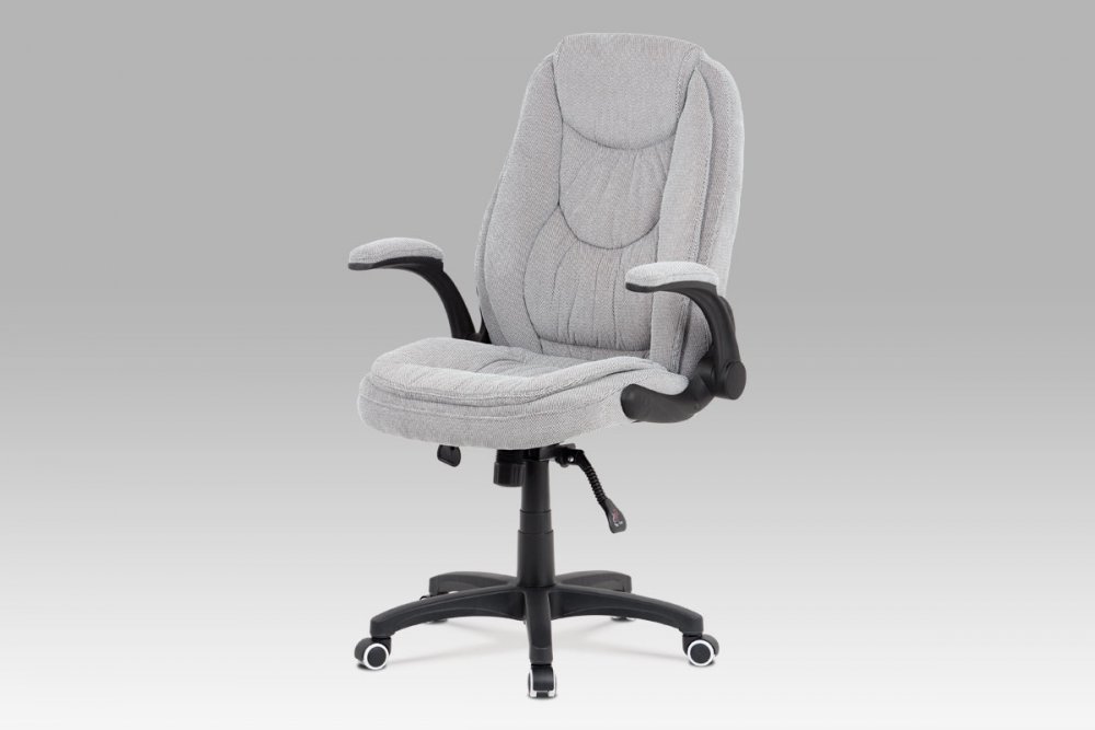 Kancelárska stolička KA-G303 SIL2 sivá / strieborná,Kancelárska stolička KA-G303 SIL2 sivá / strieborná