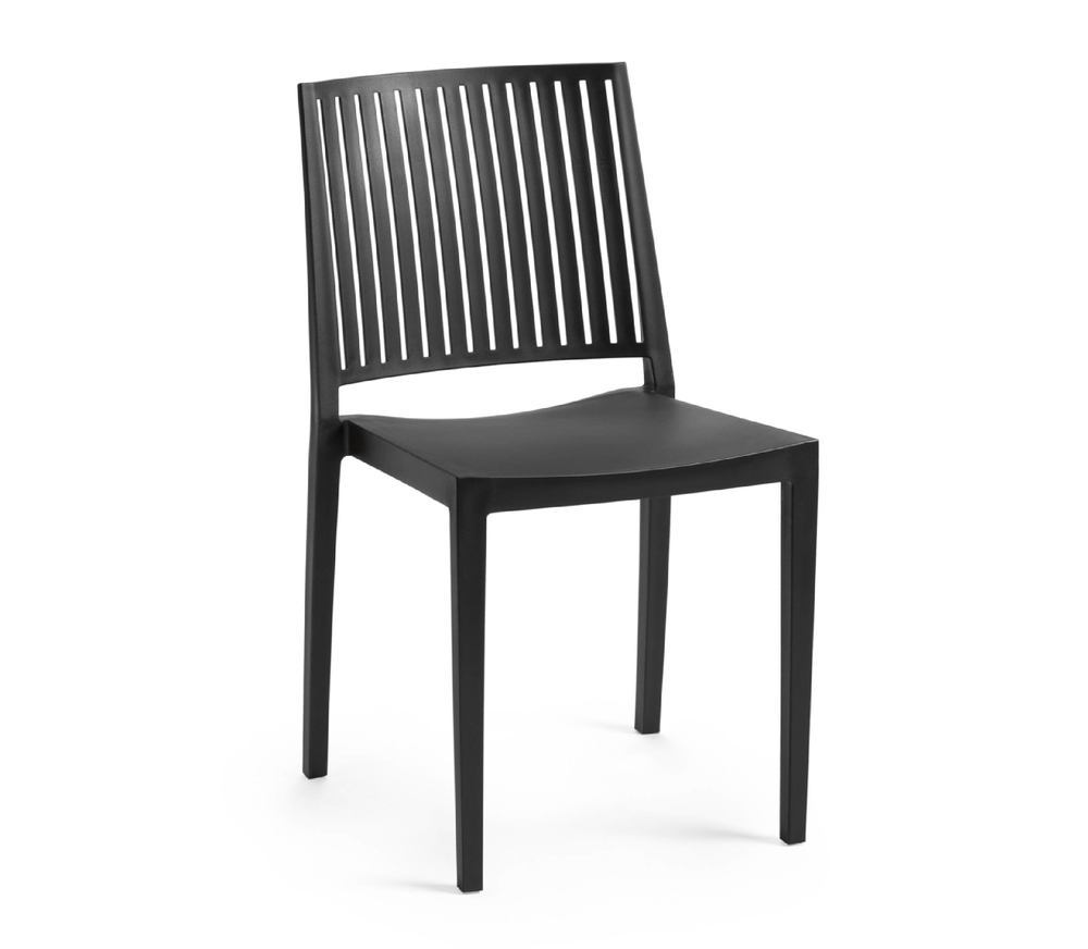 E-shop Jedálenská stolička BARS Rojaplast Čierna