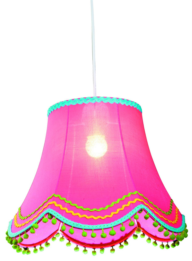 Závěsná lampa ARLEKIN 1xE27 Candellux Růžová