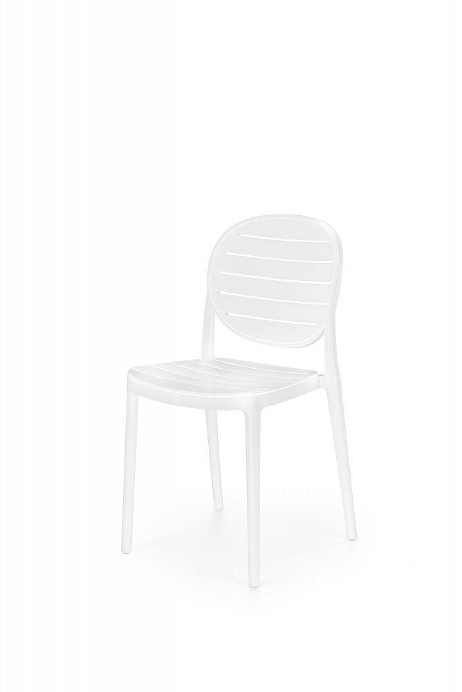 Stohovatelná židle K529 Halmar Bílá