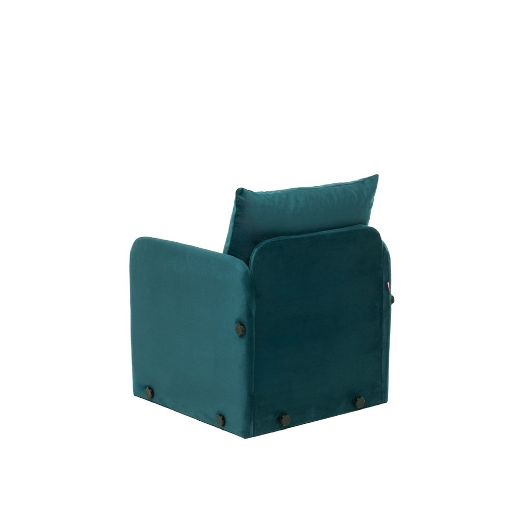 Rozkládací křeslo Saga Single - Petrol Green (obrázek 4)