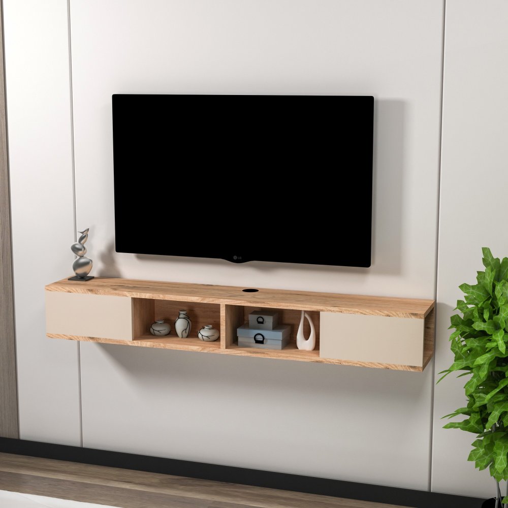 TV stolík Mayer - Atlantic Pine, Beige