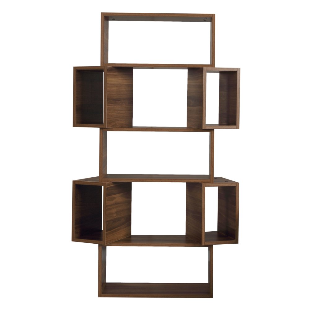 Knihovna Box - Walnut (obrázek 2)
