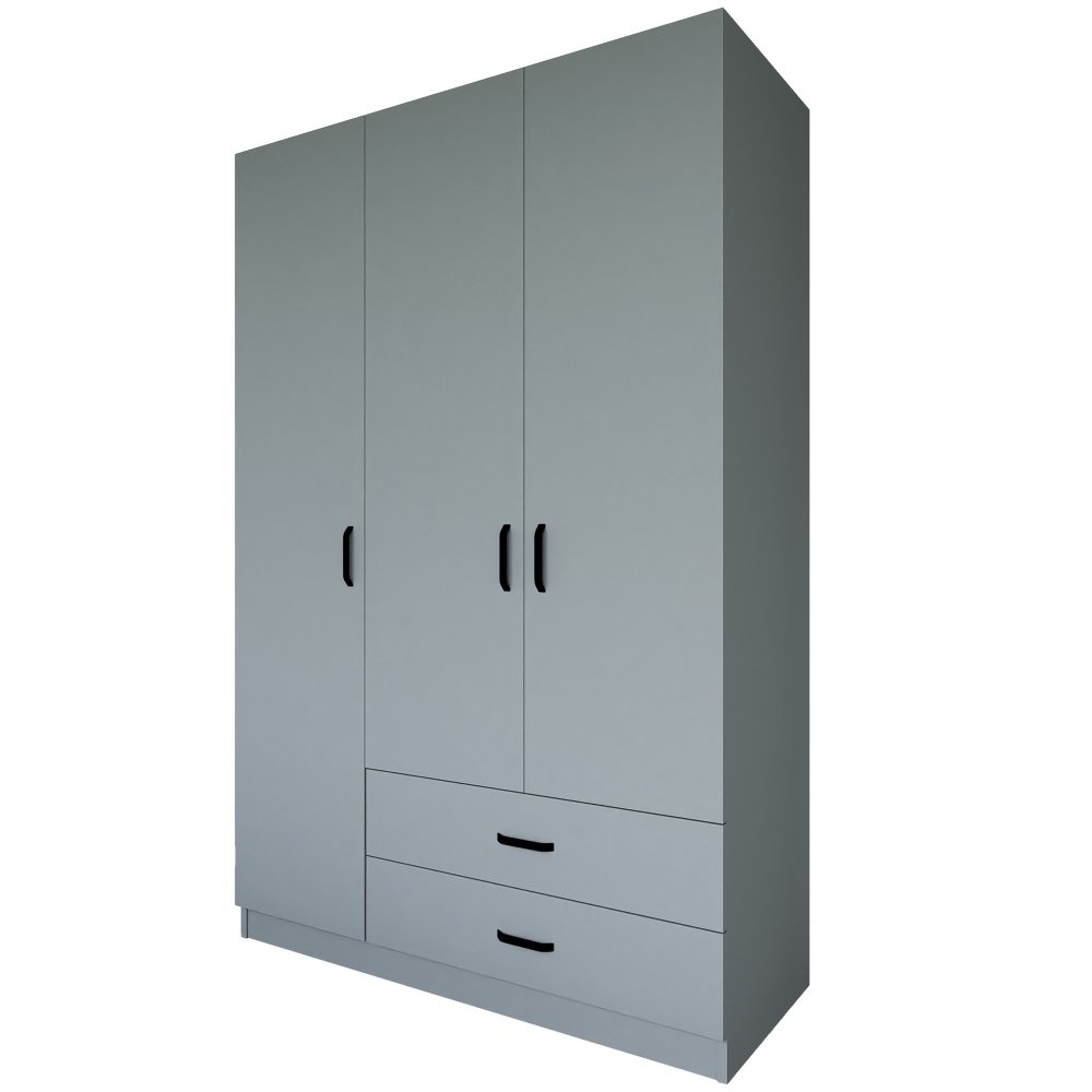 Šatní skříň Yaman Luna 1600-037 - Grey (obrázek 2)
