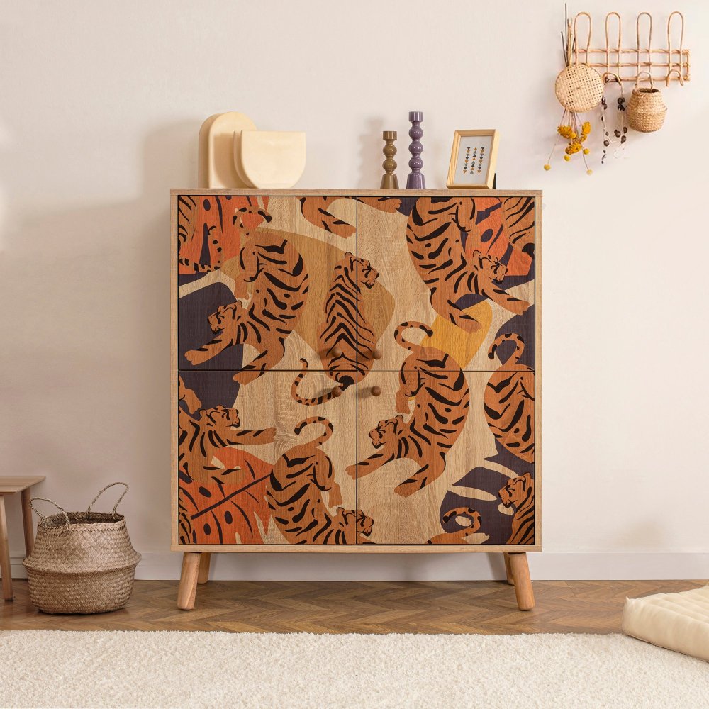 Viacúčelová skrinka Multilüx Tigris