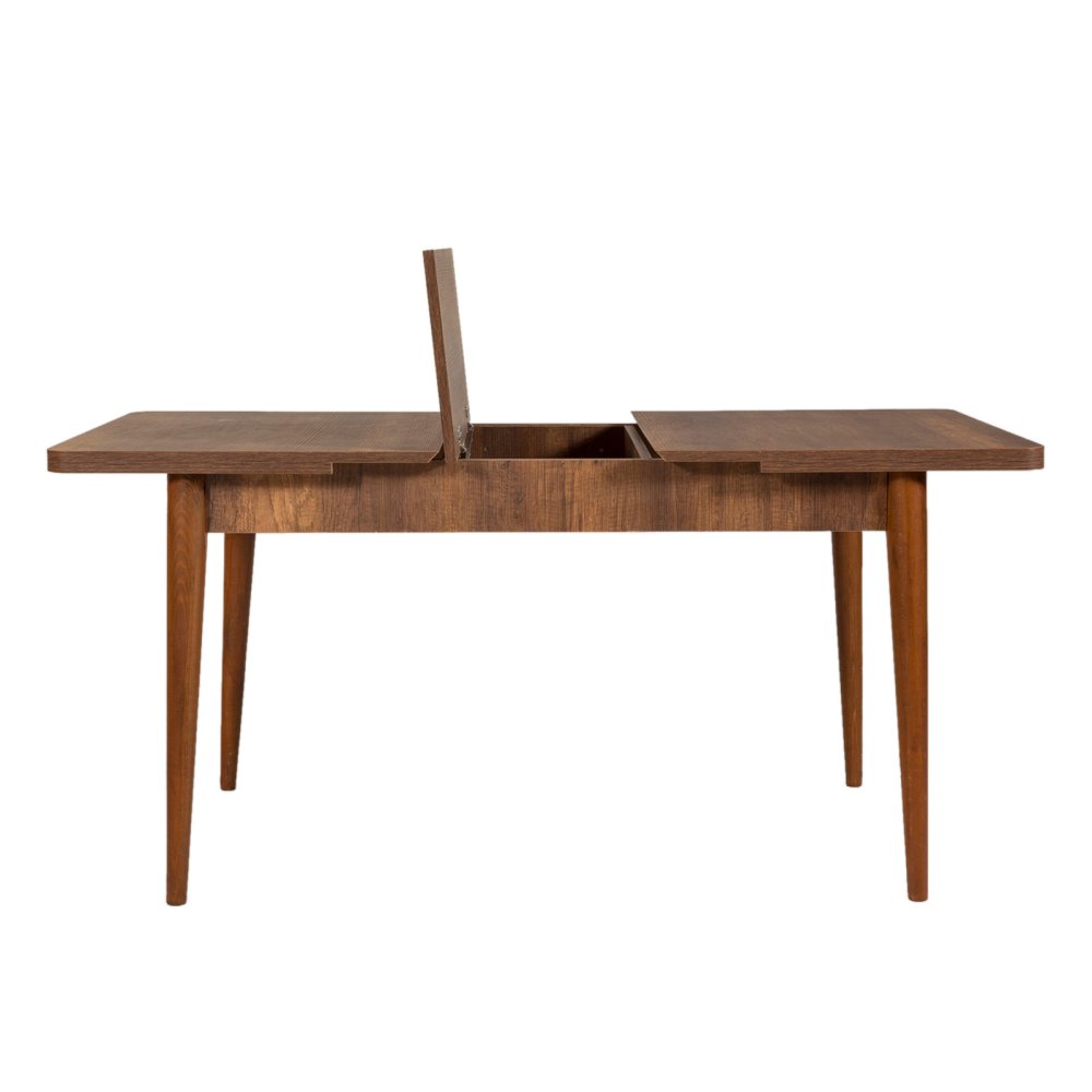 Extendable Dining Table Vina - Walnut (obrázek 3)