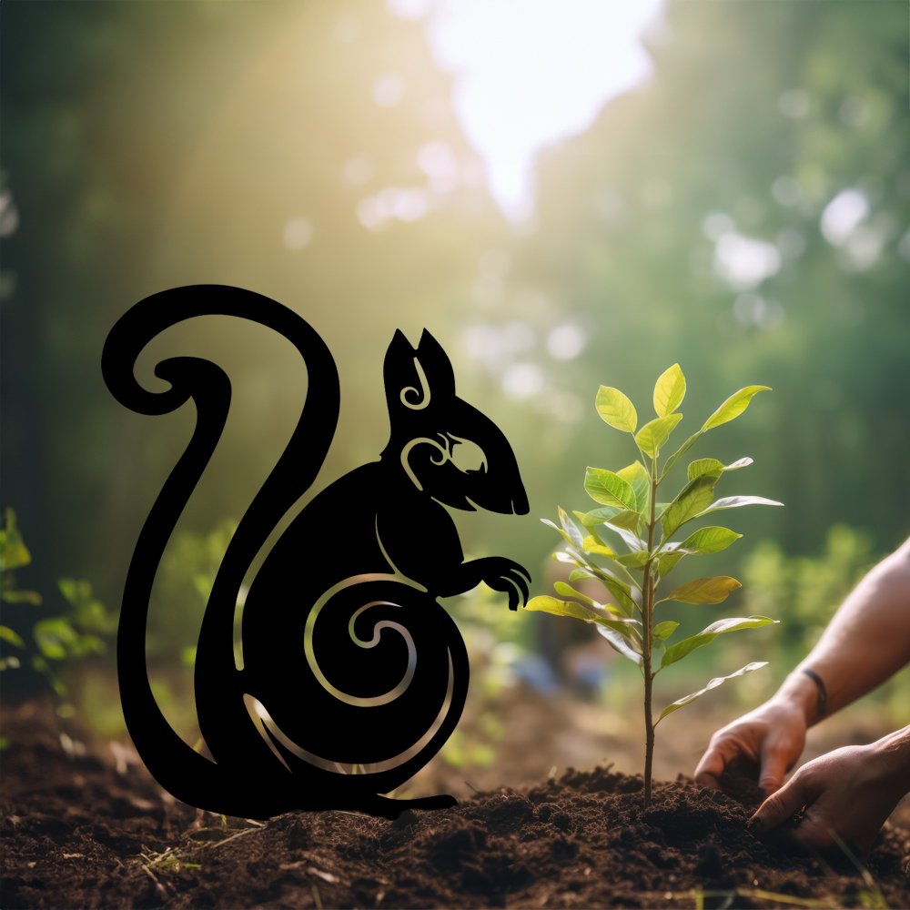 Záhradná dekorácia Squirrel 01