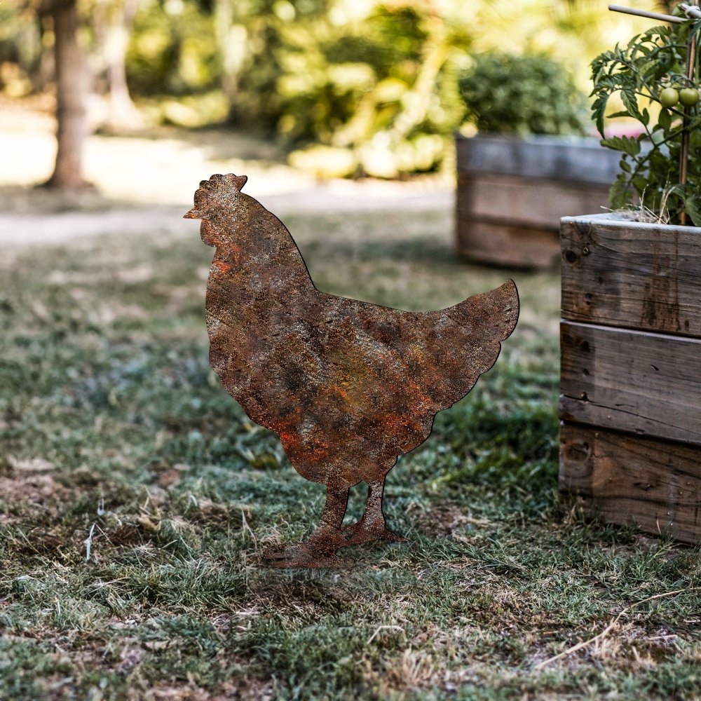 Zahradní dekorace Chicken -A 01 (obrázek 6)