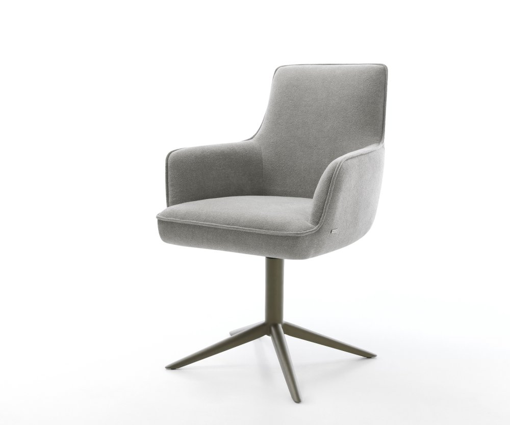 Jedálenská stolička Heira-Flex s opierkami texturovaná látka mäkký