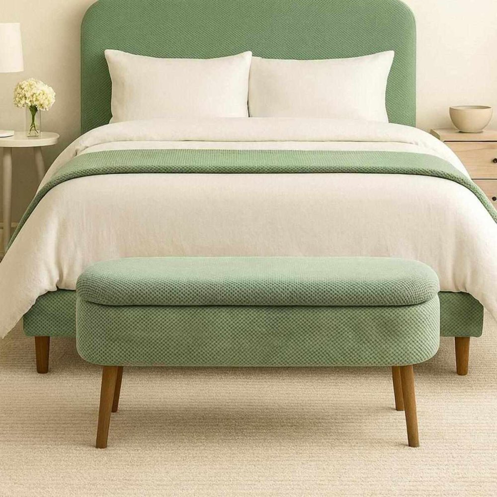 Lavice s úložným prostorem OSLO LINEN (obrázek 15)