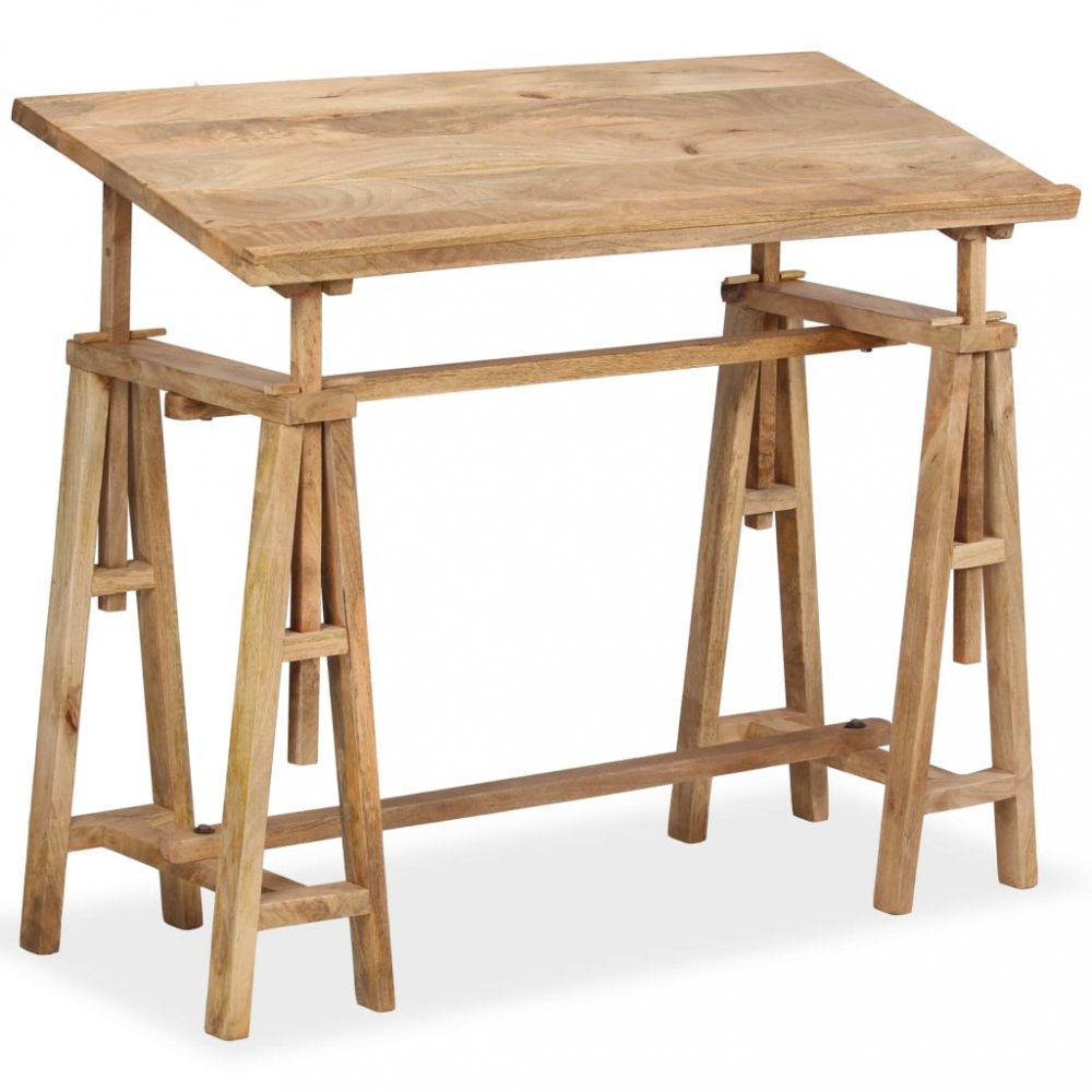 E-shop Náklopný kreslící stůl mangovníkové dřevo ,Náklopný kreslící stůl mangovníkové dřevo