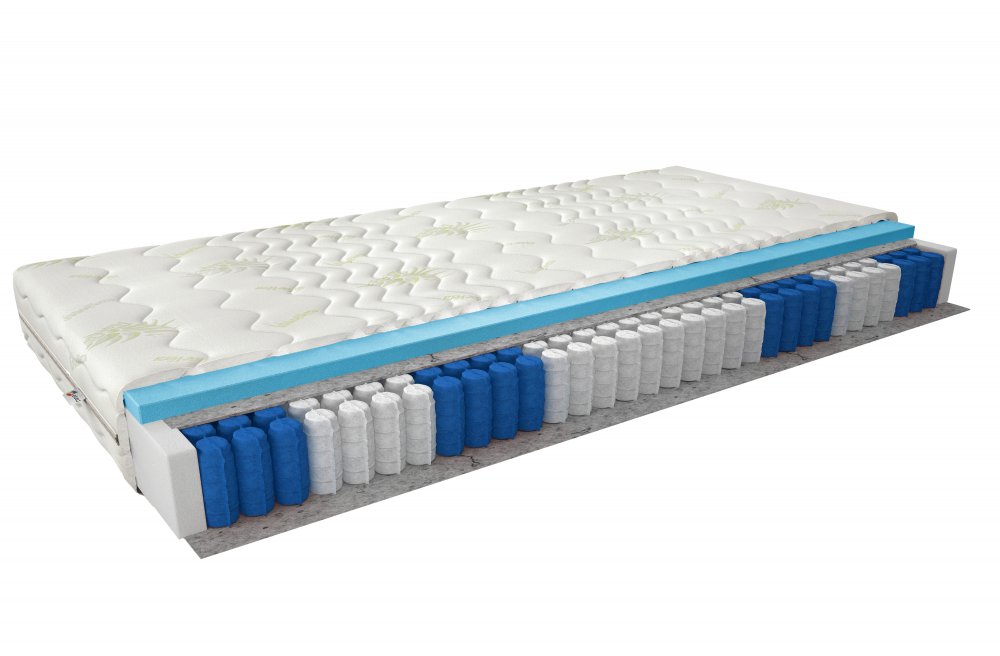 Taštičková matrace Pedro 200x200 Aloevera