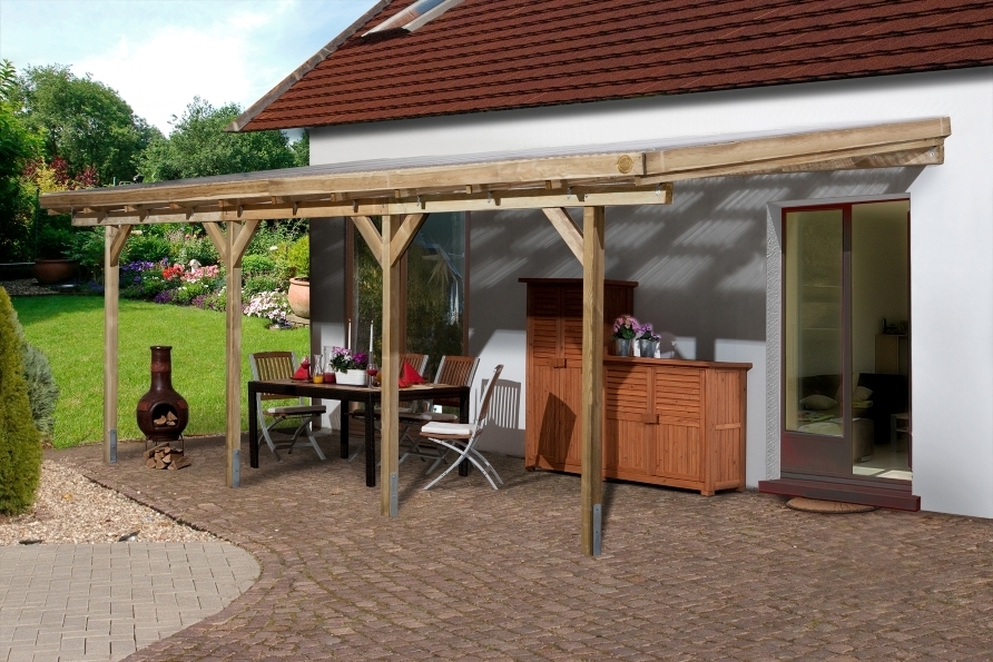 Drevená záhradná pergola 671 Weka