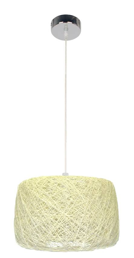 Závěsná stropní lampa Panda e27 krémová