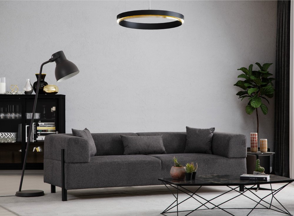 Trojmiestna pohovka Gio 3 Seater - Anthracite