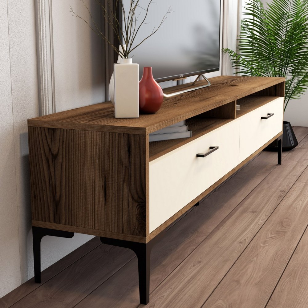 TV stolek Istanbul 2 - Walnut Cream (obrázek 4)