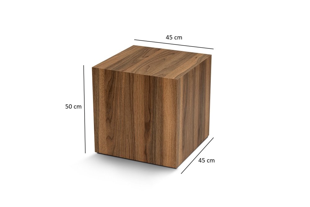 Odkládací stolek / Příruční stolek Küp - Walnut (obrázek 3)