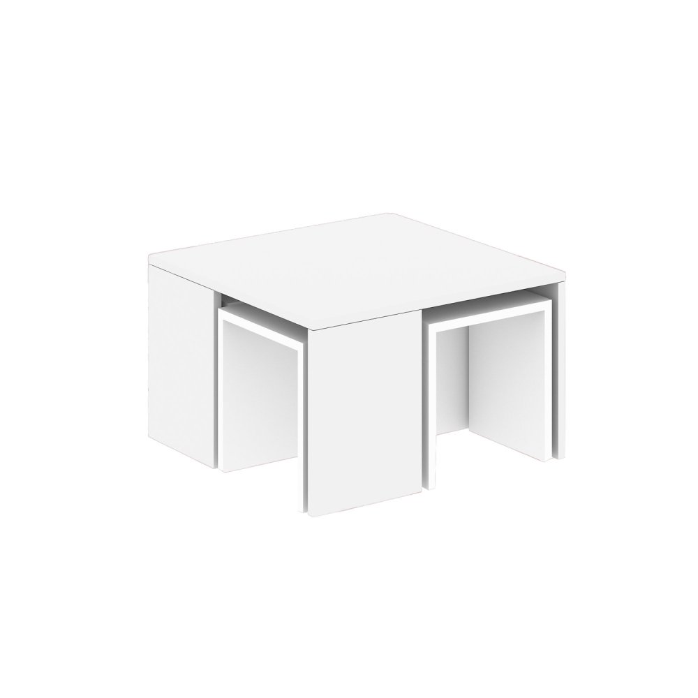 Sada konferenčních stolků Ortanca - White (obrázek 3)