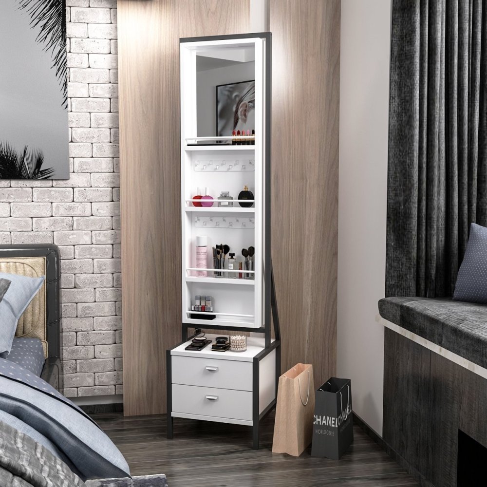 Toaletný stolík Elegante - White