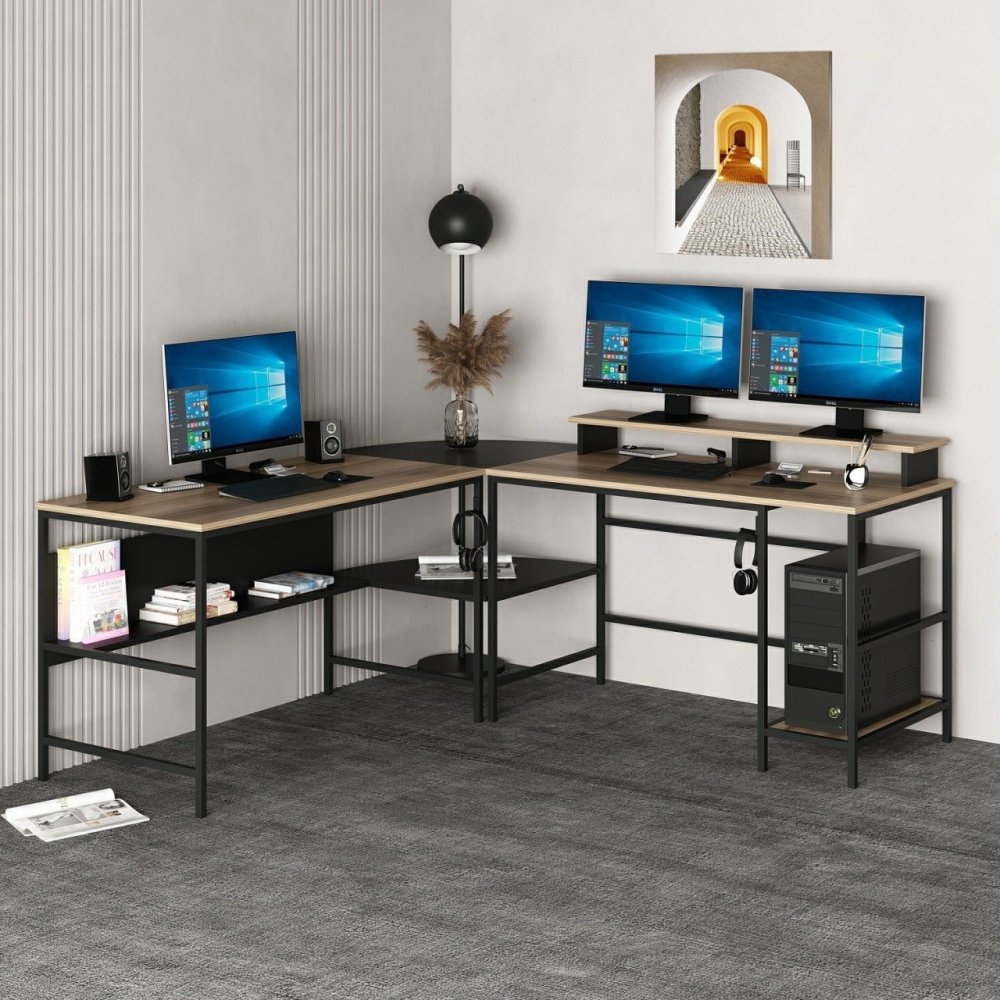 Psací stůl Greta L Matte - Black (obrázek 8)