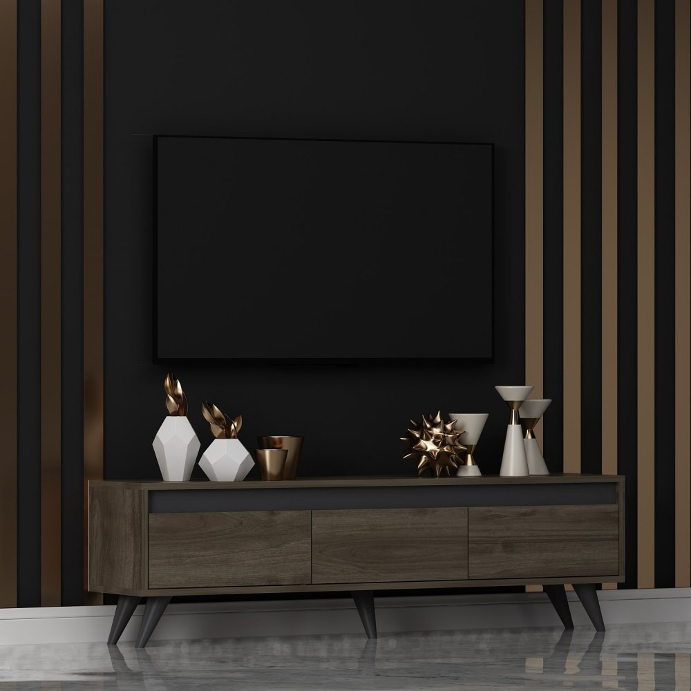 TV stolík Century - Walnut