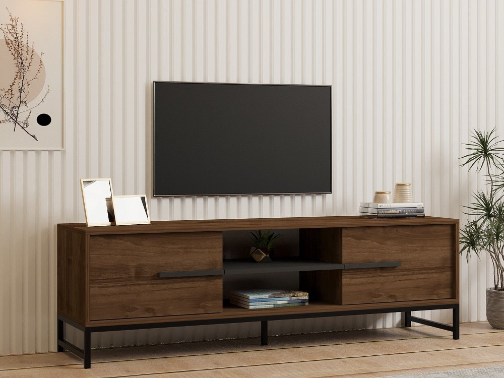 TV stolík Mono - Walnut