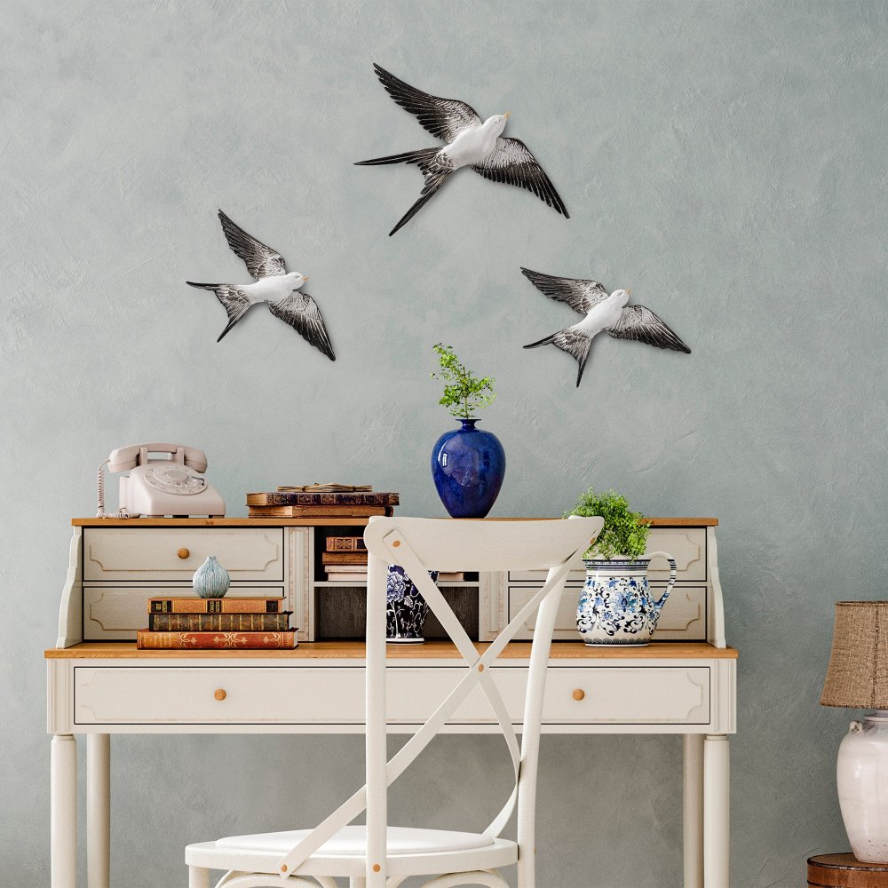 Dekorativní doplněk na zeď Flying Swallow - 2 (obrázek 7)