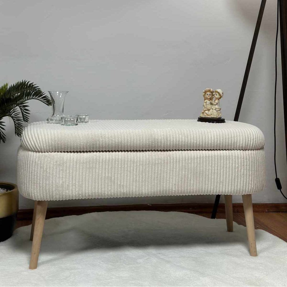 Lavice s úložným prostorem OSLO LINEN (obrázek 5)