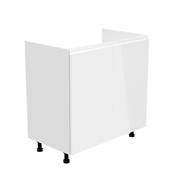 E-shop Dřezová skříňka AURORA D80Z Bílá,Dřezová skříňka AURORA D80Z Bílá