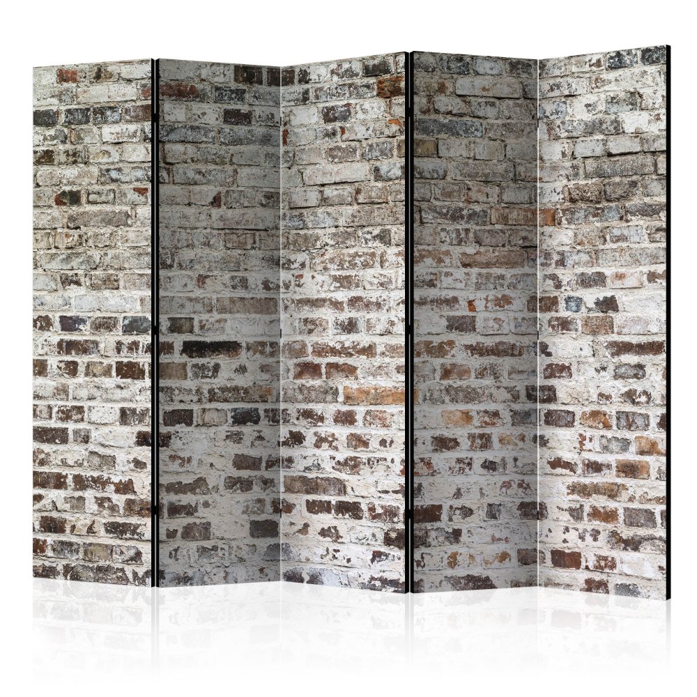 Paraván Old Walls Dekorhome 225x172 cm (5-dílný),Paraván Old Walls Dekorhome 225x172 cm (5-dílný)