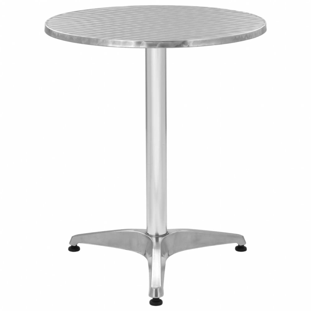 Kulatý zahradní stůl hliníkový 60 cm