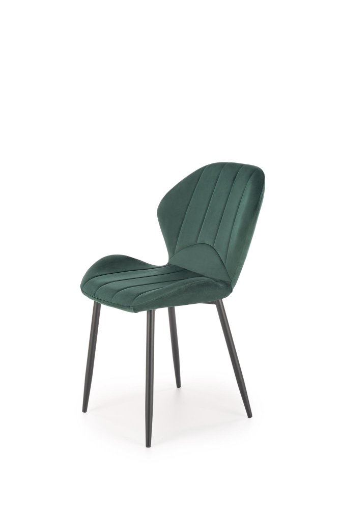 Jídelní židle K538 Halmar Tmavě zelená