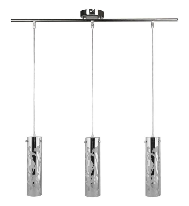 Stropná lampa esterová závesná 3xG9 40W saténový nikel