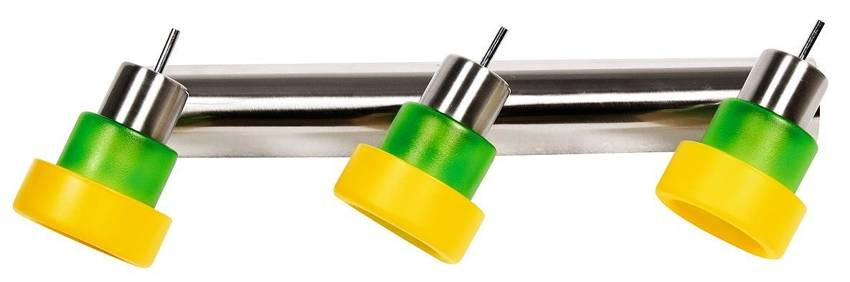Stropná lampa Benátky 3*40W G9 nikel