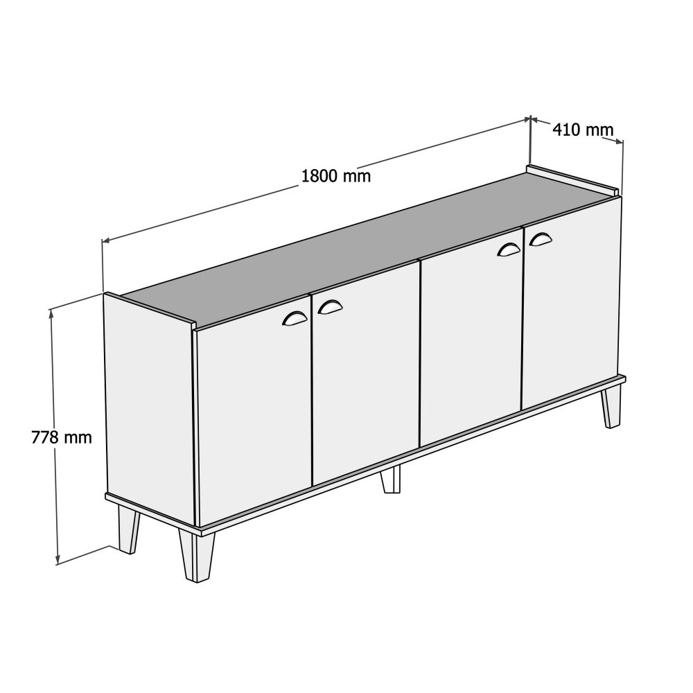 Konzolový stolek Sumer H3030 (obrázek 3)