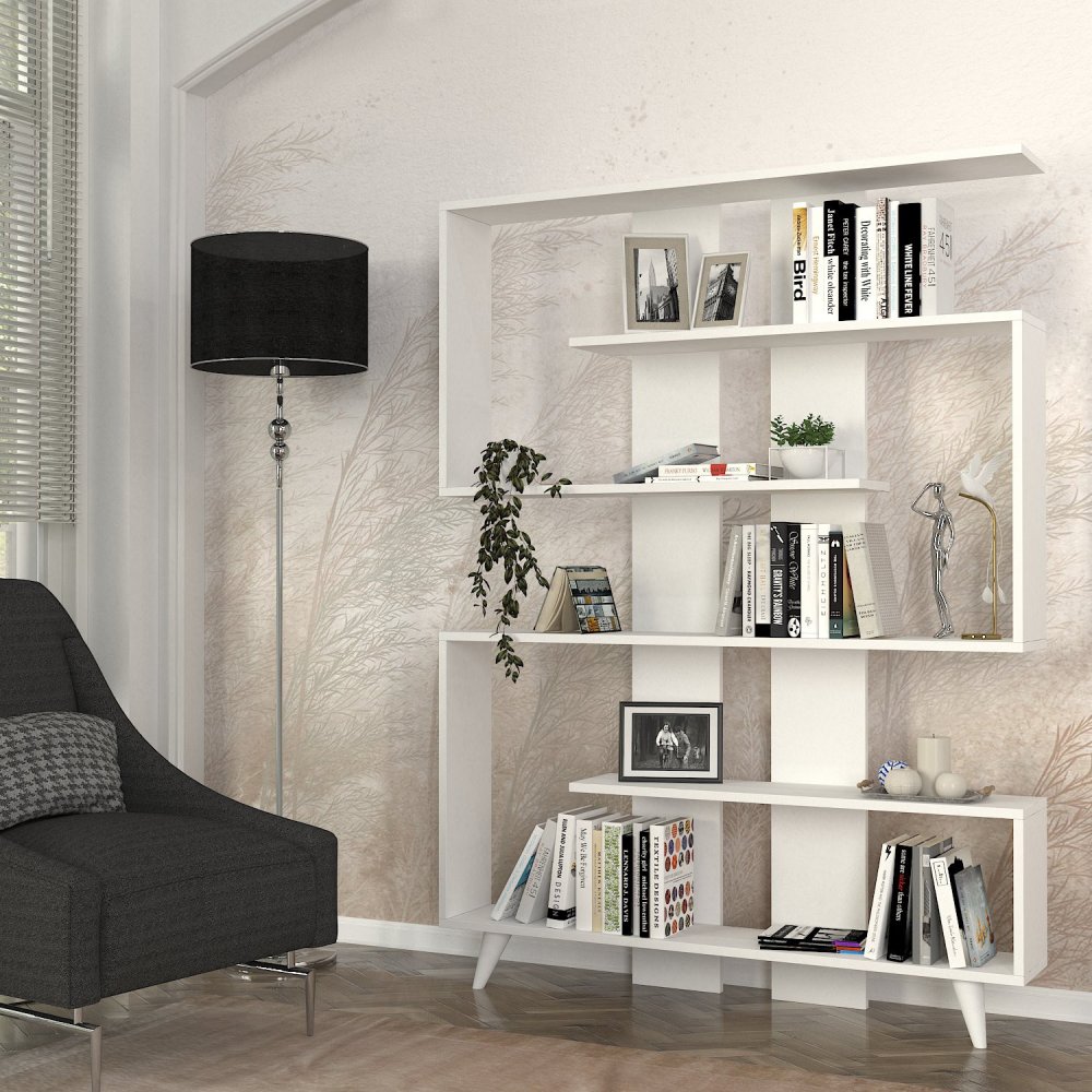 Knižnica Rain - White