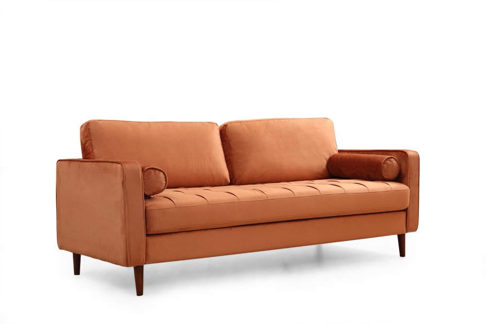 Trojmístná pohovka Rome - Orange (obrázek 8)