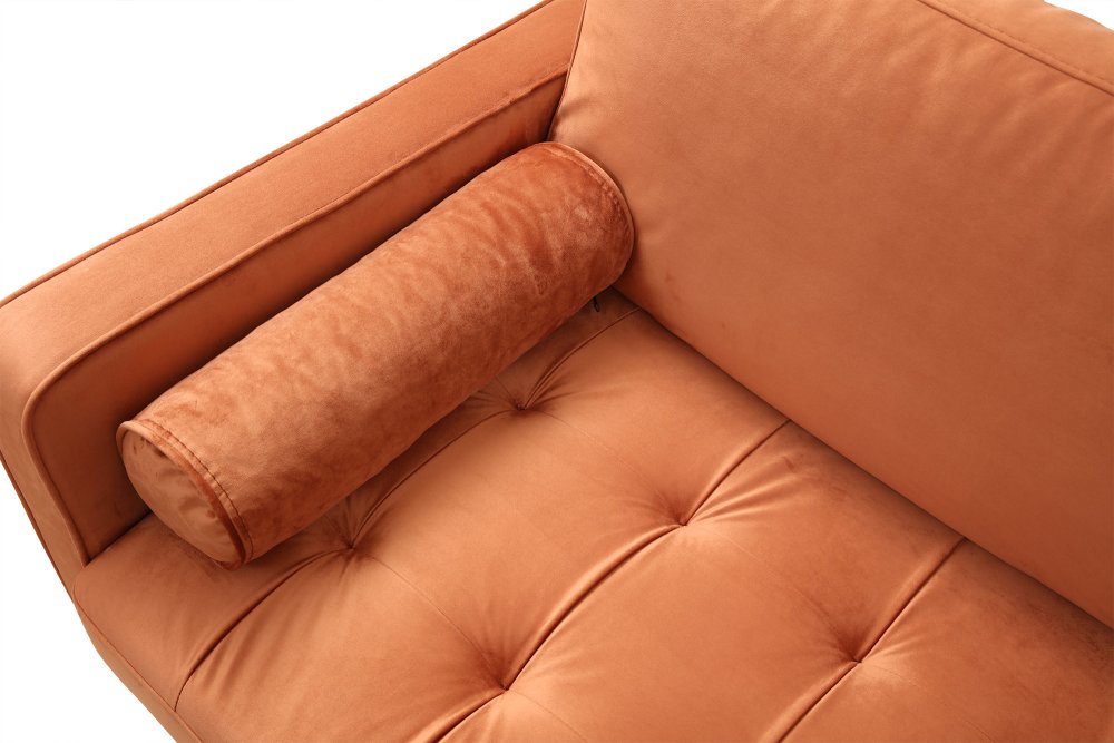 Trojmístná pohovka Rome - Orange (obrázek 9)