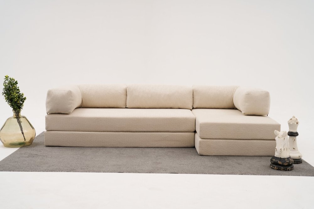 Rohová sedací souprava Comfort - Cream (obrázek 13)