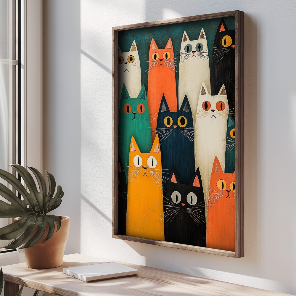 Dekoratívny rámovaný obraz z MDF TUN020-L