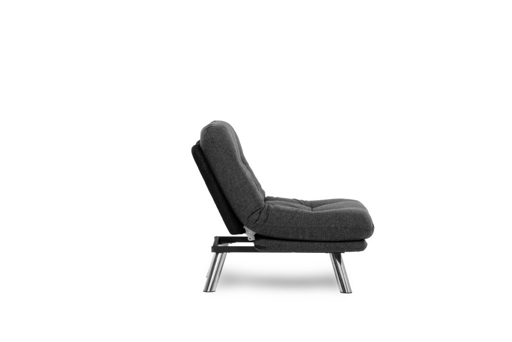 Rozkládací křeslo Misa Small Solo - Dark Grey (obrázek 5)