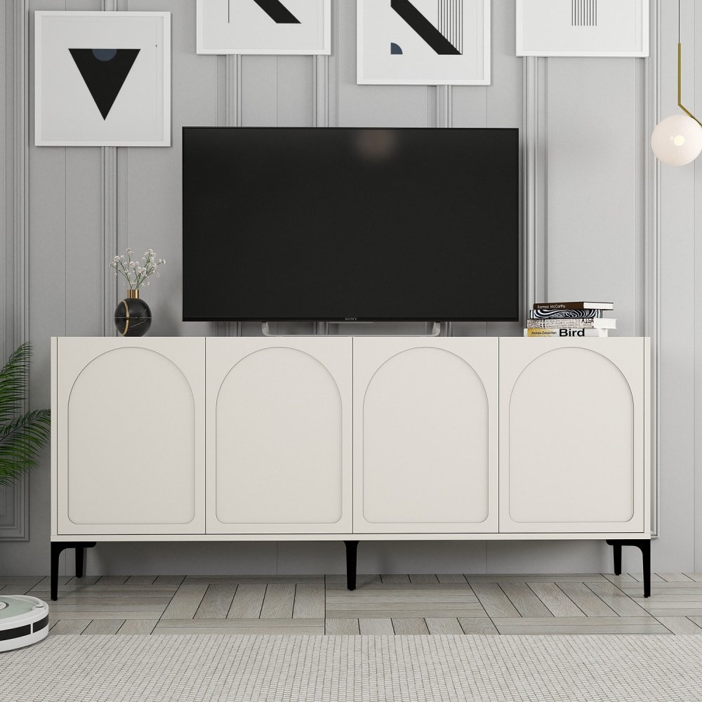 Konzolový stolek Lyon 79 - Cream, Black (obrázek 4)